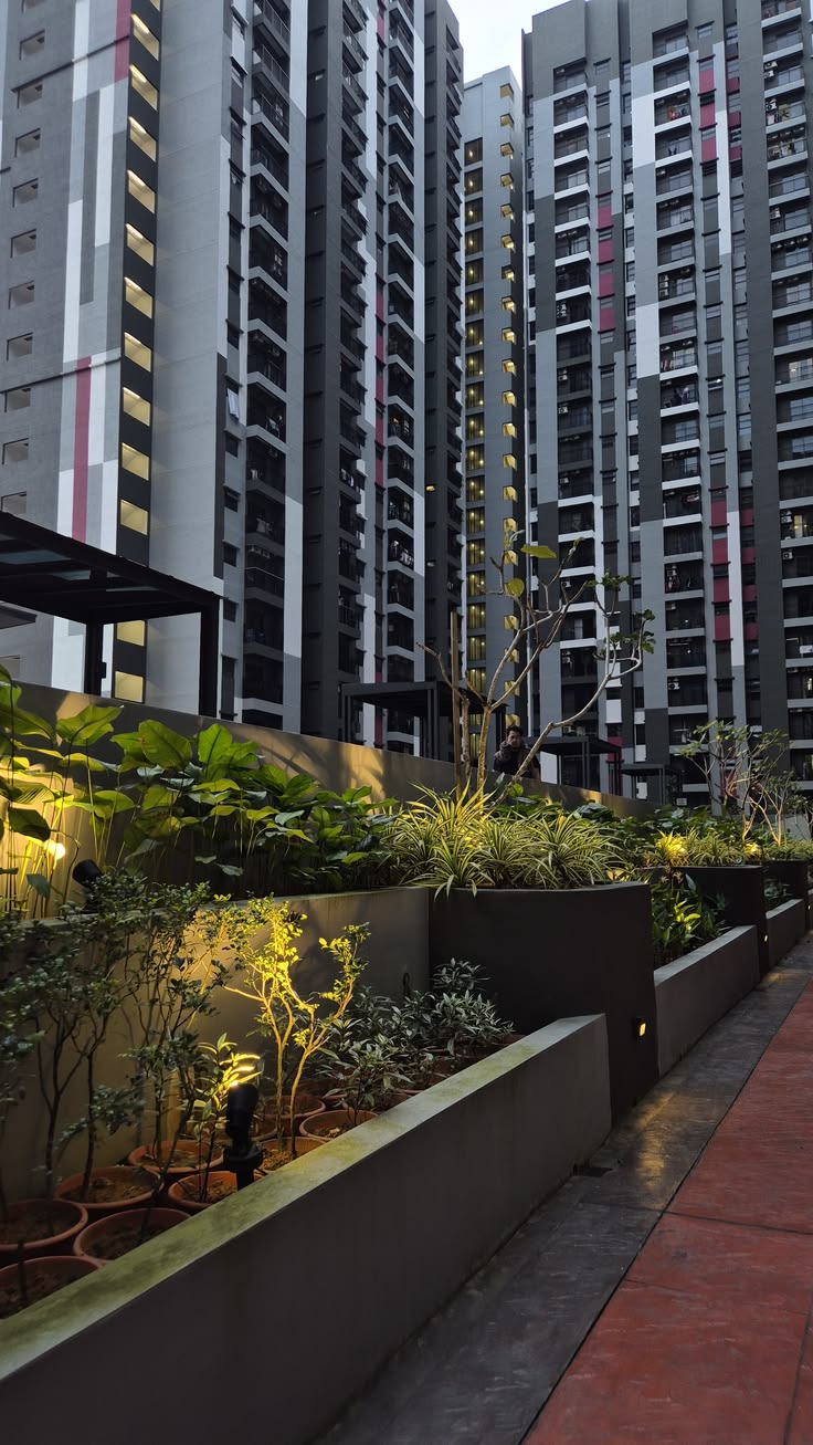 Residential towers in Singapore
